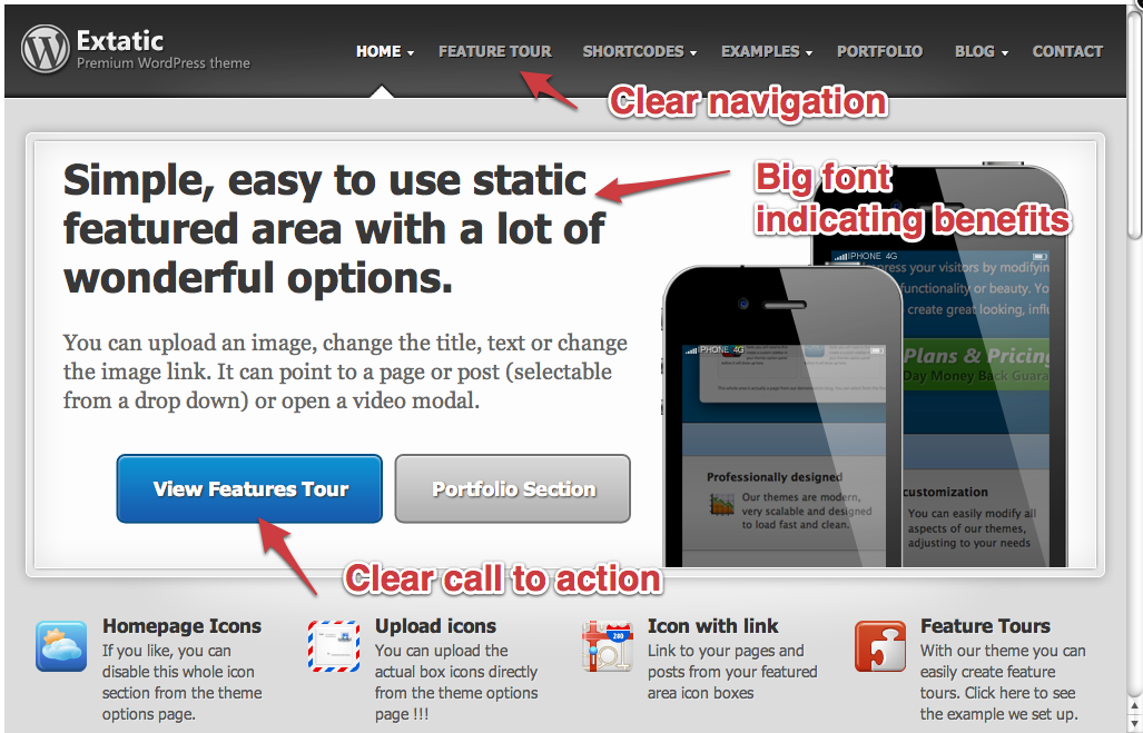 Extatic theme